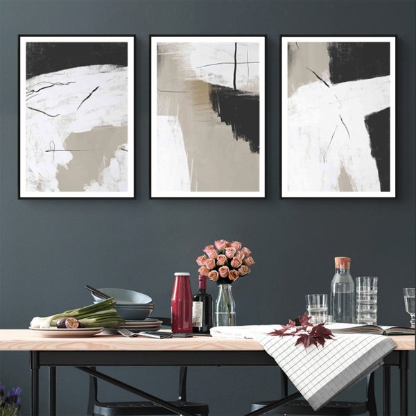 Wall Art  - Modern Nordic 3 Sets - Poster Prints -Canvas Prints - Image 2
