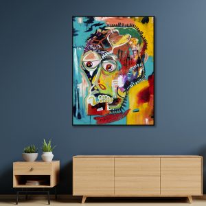 Wall Art - Pop Art By Michel Basquiat - Canvas Prints-Poster Prints