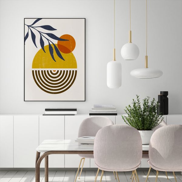 Wall Art - Sun and Moon - Canvas Prints-Poster Prints - Image 2