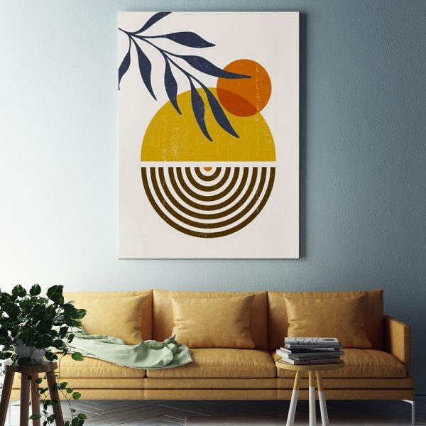 Wall Art - Sun and Moon - Canvas Prints-Poster Prints - Image 3