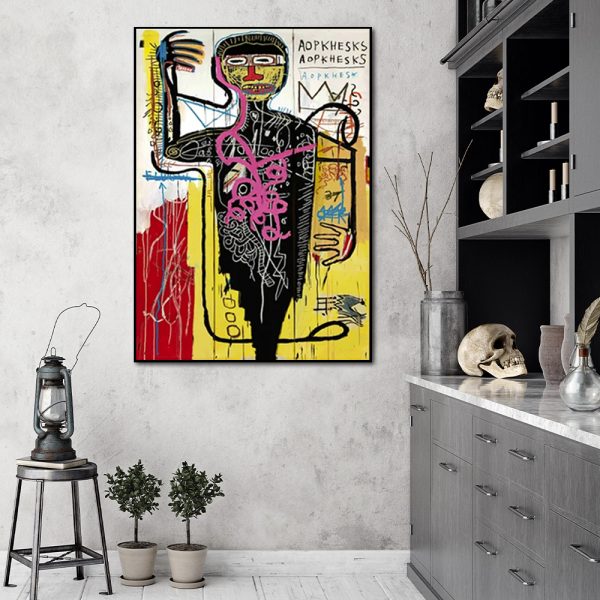 Wall Art - Versus Medici By Michel Basquiat - Canvas Prints-Poster Prints