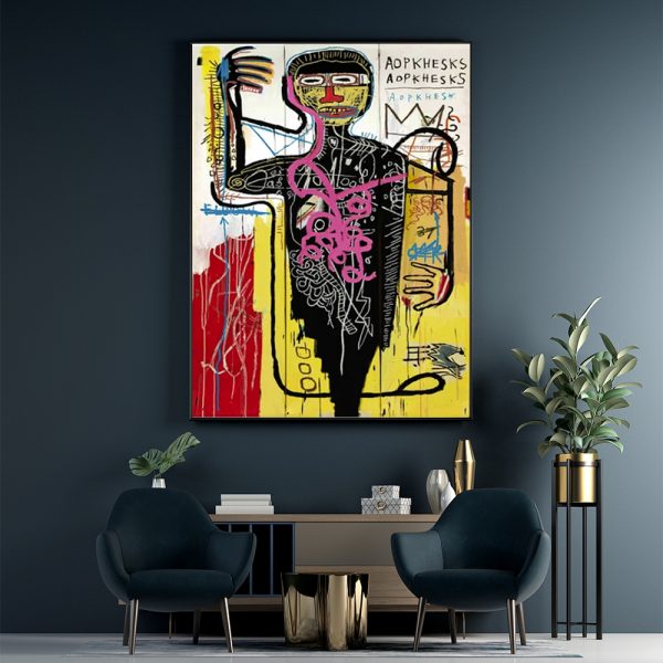 Wall Art - Versus Medici By Michel Basquiat - Canvas Prints-Poster Prints - Image 3
