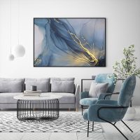 Wall Art - Abstract Alcohol Ink - Canvas Prints-Poster Prints - Image 2