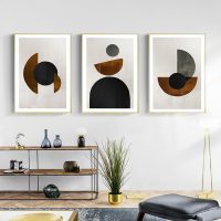 Wall Art  - Abstract Circle 3 Sets - Poster Prints -Canvas Prints