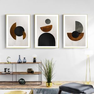 Wall Art  - Abstract Circle 3 Sets - Poster Prints -Canvas Prints