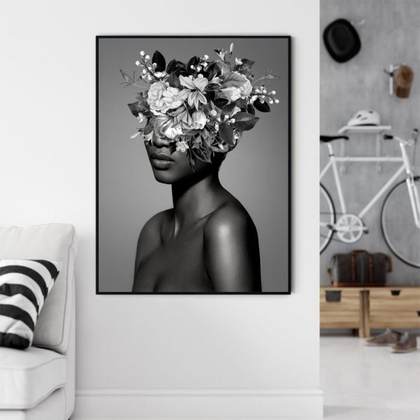 Wall Art - Black and White Fashion - Canvas Prints-Poster Prints - Image 2