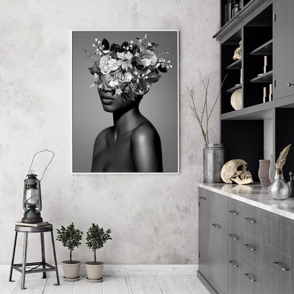 Wall Art - Black and White Fashion - Canvas Prints-Poster Prints - Image 3