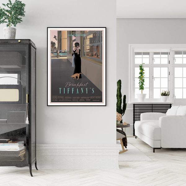 Wall Art - Breakfast At Tiffany's - Canvas Prints-Poster Prints
