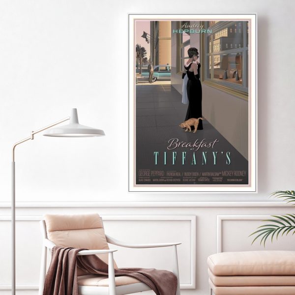 Wall Art - Breakfast At Tiffany's - Canvas Prints-Poster Prints - Image 3