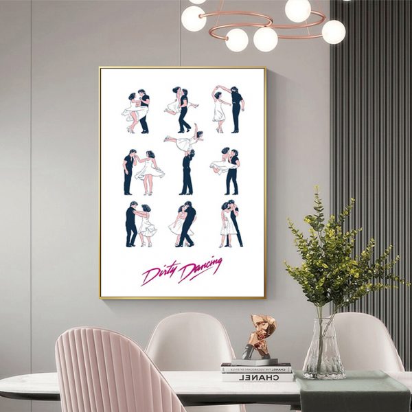 Wall Art - Dirty Dancing - Canvas Prints-Poster Prints - Image 3