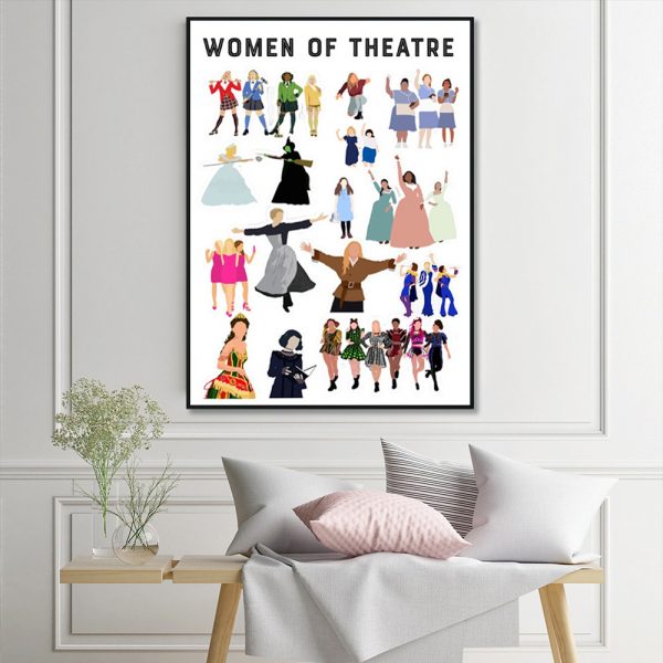 Wall Art - Female Musicals - Canvas Prints-Poster Prints - Image 2
