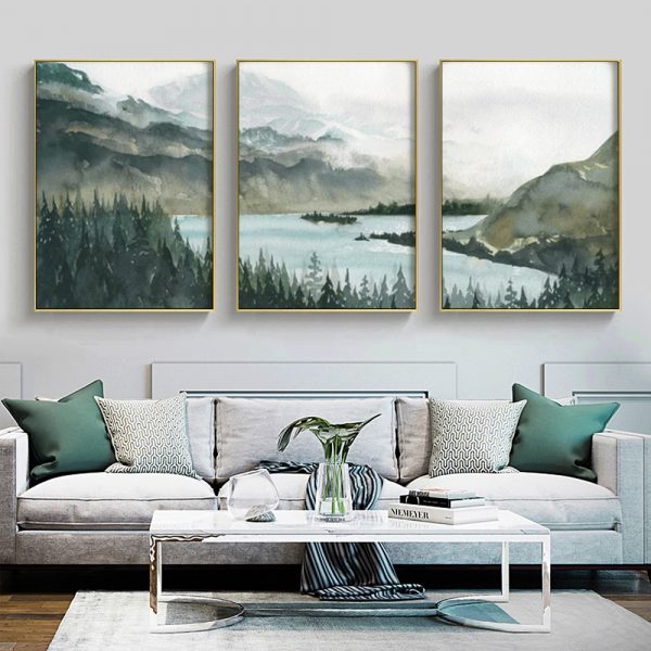 Wall Art  - Landscape 3 Sets - Poster Prints -Canvas Prints