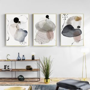 Wall Art  - Pink Vibe 3 Sets - Poster Prints -Canvas Prints