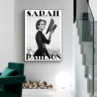 Wall Art - Sarah Paulson - Canvas Prints-Poster Prints - Image 2