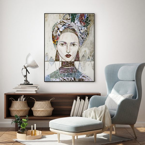 Wall Art - Woman Face I - Canvas Prints-Poster Prints