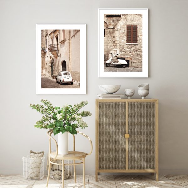 Wall art - European Adventure (2 sets)- Canvas Prints- Poster Prints