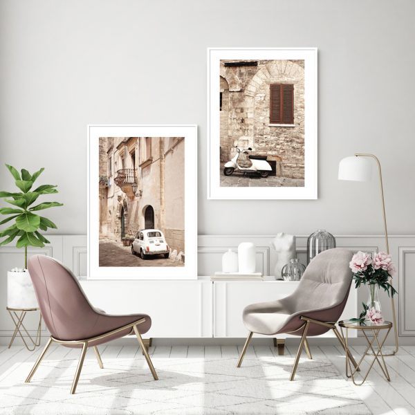 Wall art - European Adventure (2 sets)- Canvas Prints- Poster Prints - Image 2