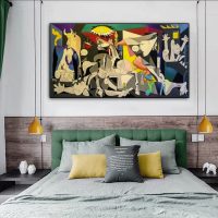 Wall Art - Guernica Picasso Le Reve - Canvas Prints-Poster Prints - Image 2