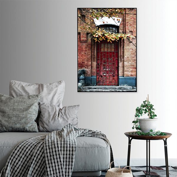 Wall Art - Old Door - Canvas Prints-Poster Prints - Image 3