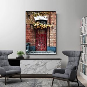 Wall Art - Old Door - Canvas Prints-Poster Prints