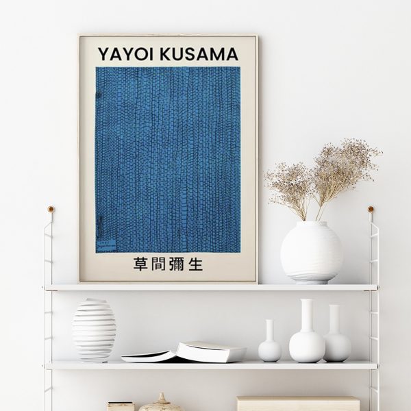 Wall Art - Yayoi Kusama Exhibition - Canvas Prints-Poster Prints
