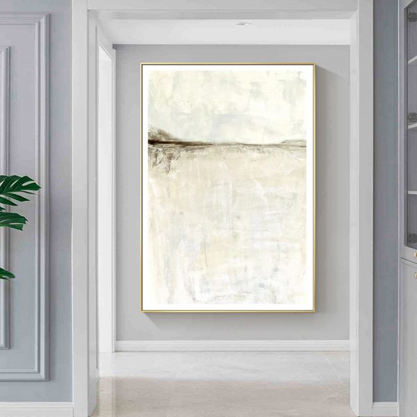 Wall Art - Abstract Neutral Landscape - Canvas Prints-Poster Prints - Image 2