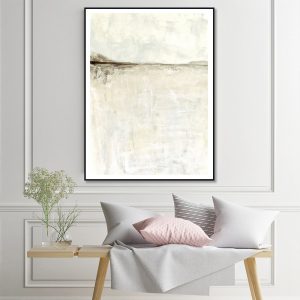 Wall Art - Abstract Neutral Landscape - Canvas Prints-Poster Prints