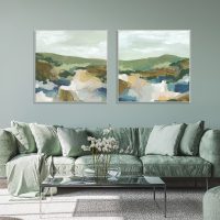 Wall Art - Abstract Landscape (2 sets)- Canvas Prints-Poster Prints