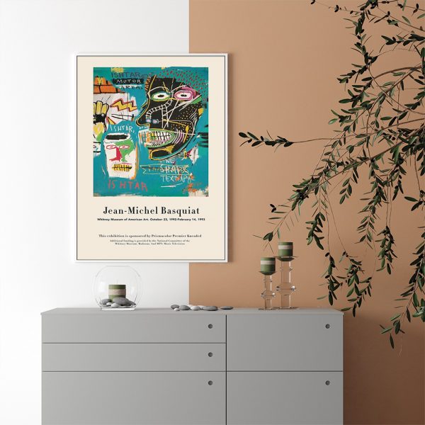 Wall Art - Basquiat Ishtar - Canvas Prints-Poster Prints - Image 3
