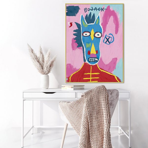 Wall Art - BoJack Horseman Art  - Canvas Prints-Poster Prints