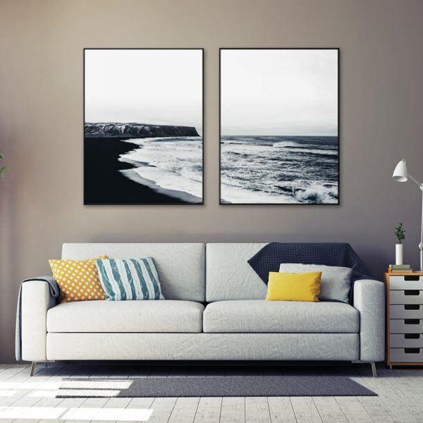 Wall art - Coastal 2 sets - Canvas Prints- Poster Prints - Image 2