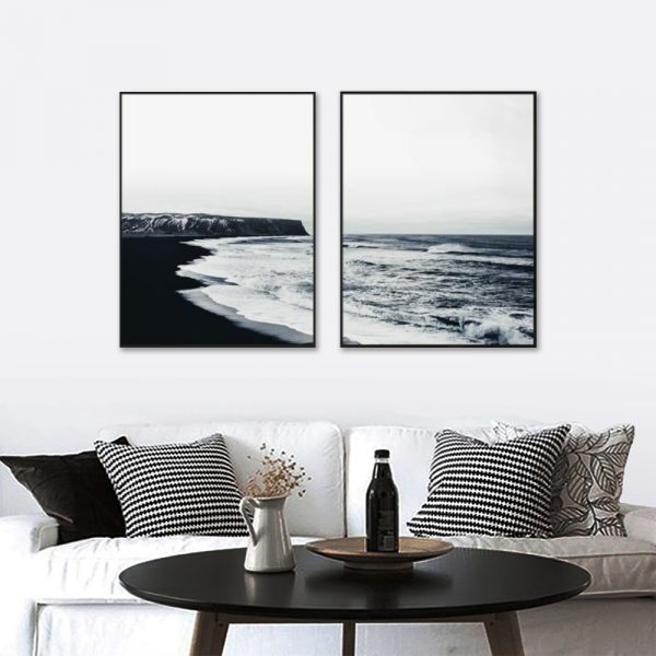 Wall art - Coastal 2 sets - Canvas Prints- Poster Prints