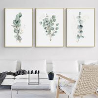 Wall Art  - Eucalyptus Plant 3 Sets - Poster Prints -Canvas Prints - Image 2