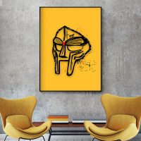 Wall Art - MF DOOM Art - Canvas Prints-Poster Prints