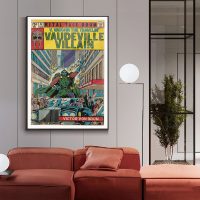 Wall Art - MF Doom Vaudeville Villain - Canvas Prints-Poster Prints - Image 3