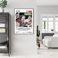 Wall Art - Mf Doom Food Album White - Canvas Prints-Poster Prints - Image 2