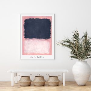 Wall Art - Untitled 1967 by Mark Rothko - Canvas Prints-Poster Prints