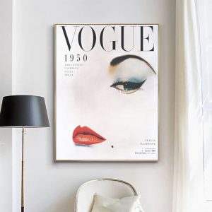 Wall Art - Vogue Lady - Canvas Prints-Poster Prints
