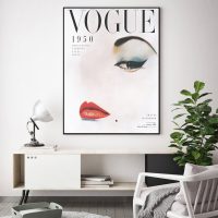 Wall Art - Vogue Lady - Canvas Prints-Poster Prints - Image 3