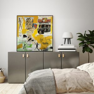 Wall Art - Aboriginal By Basquiat - Canvas Prints-Poster Prints