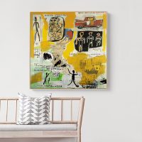 Wall Art - Aboriginal By Basquiat - Canvas Prints-Poster Prints - Image 2