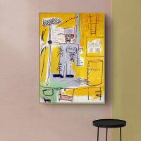 Wall Art - Ashes By Jean-Michel Basquiat - Canvas Prints-Poster Prints - Image 2