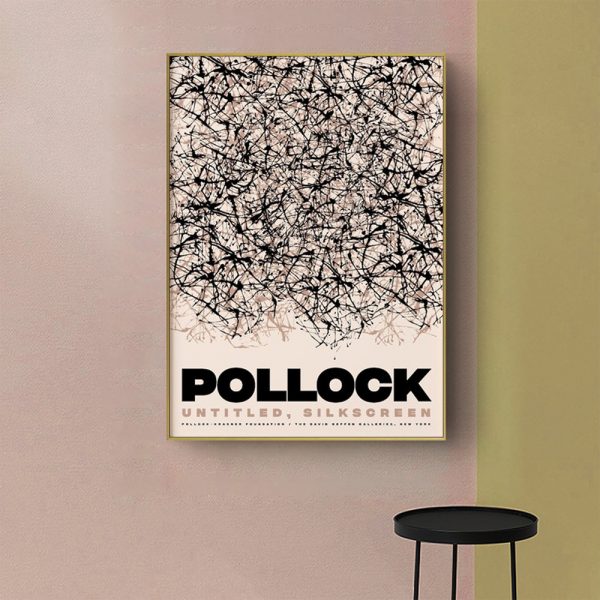 Wall Art - Jackson Pollock Exhibition II - Canvas Prints-Poster Prints - Image 3