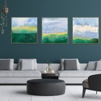 Wall Art - Landscape square size 3 Sets - Canvas Prints - Poster Prints - Image 2