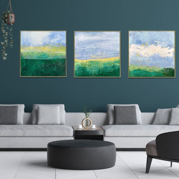 Wall Art - Landscape square size 3 Sets - Canvas Prints - Poster Prints - Image 2