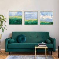 Wall Art - Landscape square size 3 Sets - Canvas Prints - Poster Prints - Image 3