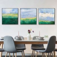 Wall Art - Landscape square size 3 Sets - Canvas Prints - Poster Prints