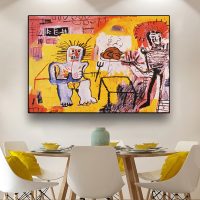 Wall Art - Rice and Chicken By Michel Basquiat - Canvas Prints-Poster Prints