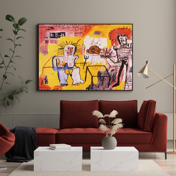Wall Art - Rice and Chicken By Michel Basquiat - Canvas Prints-Poster Prints - Image 2