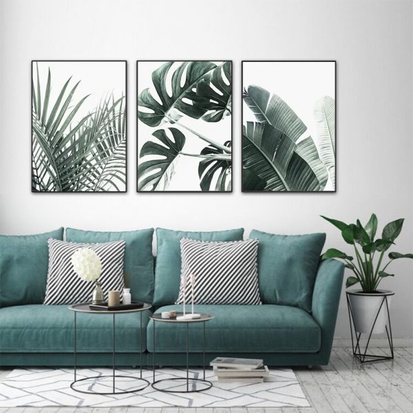 Wall Art - Tropical 3 sets - Canvas Prints-Poster Prints - Image 2